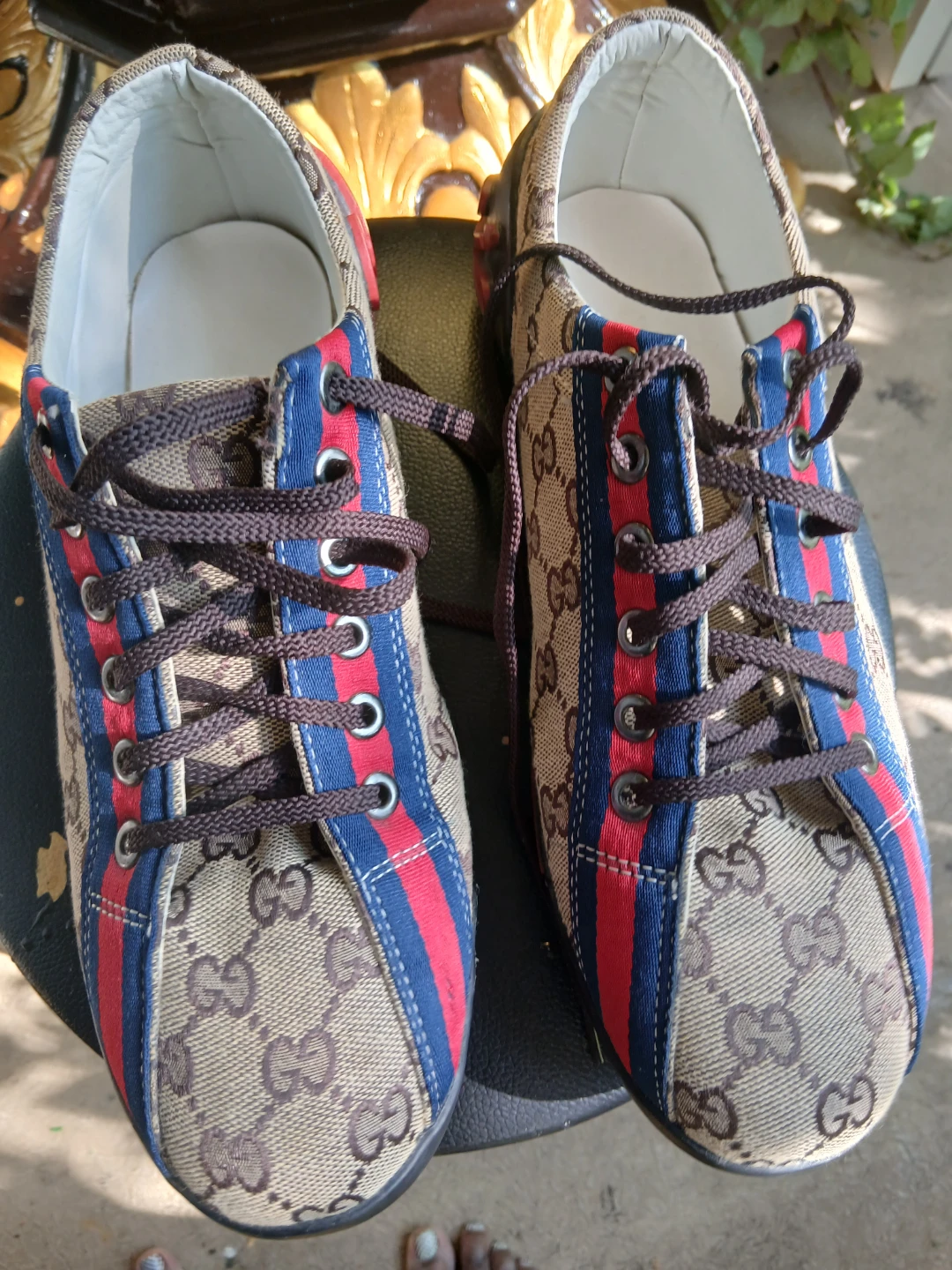 Gucci Canvas Sneakers - photo 2