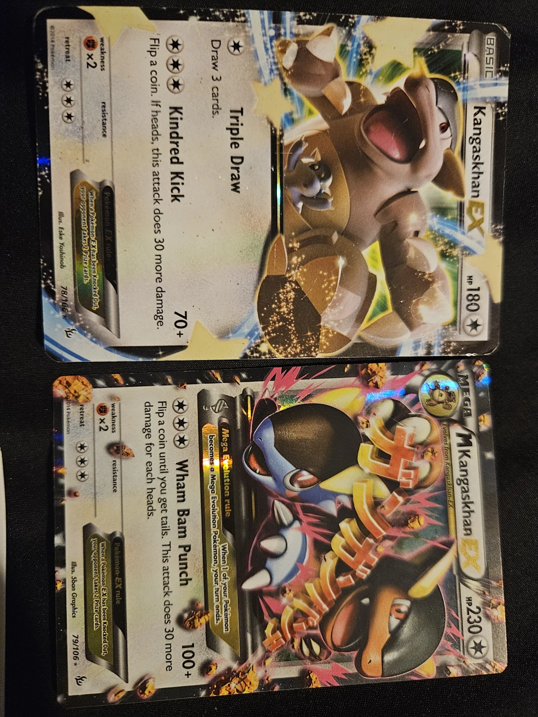 M Kangaskhan EX Trading Cards - photo 2