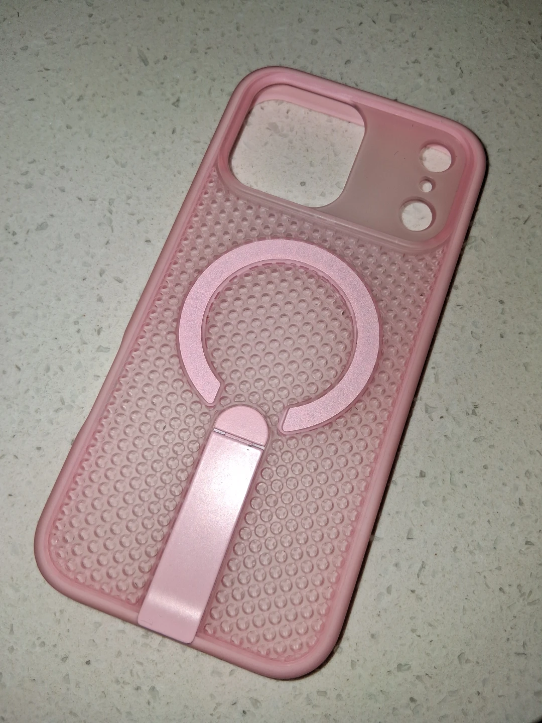 Pink Phone Case with Kickstand