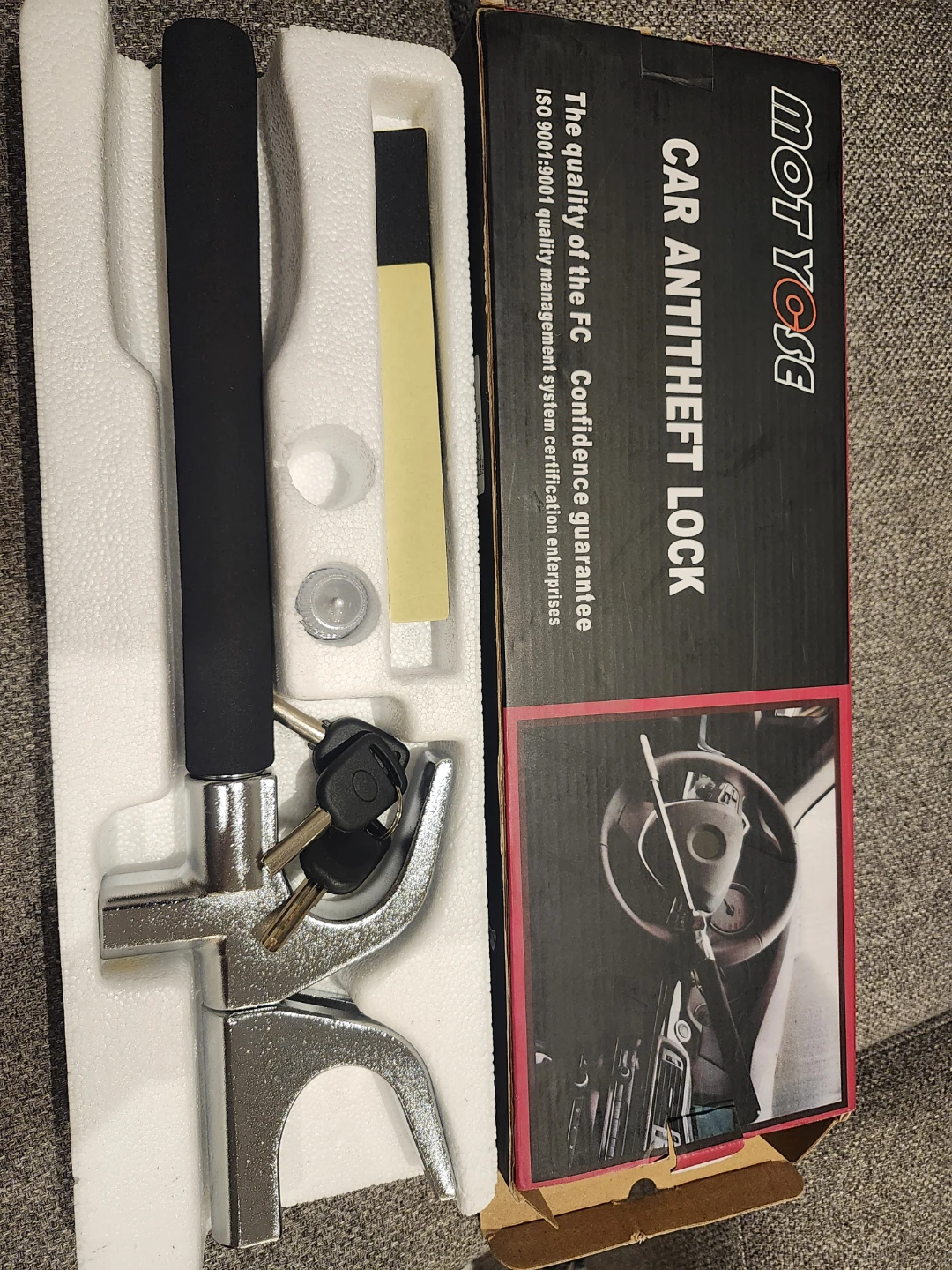 MotYose Car Antitheft Lock with Keys