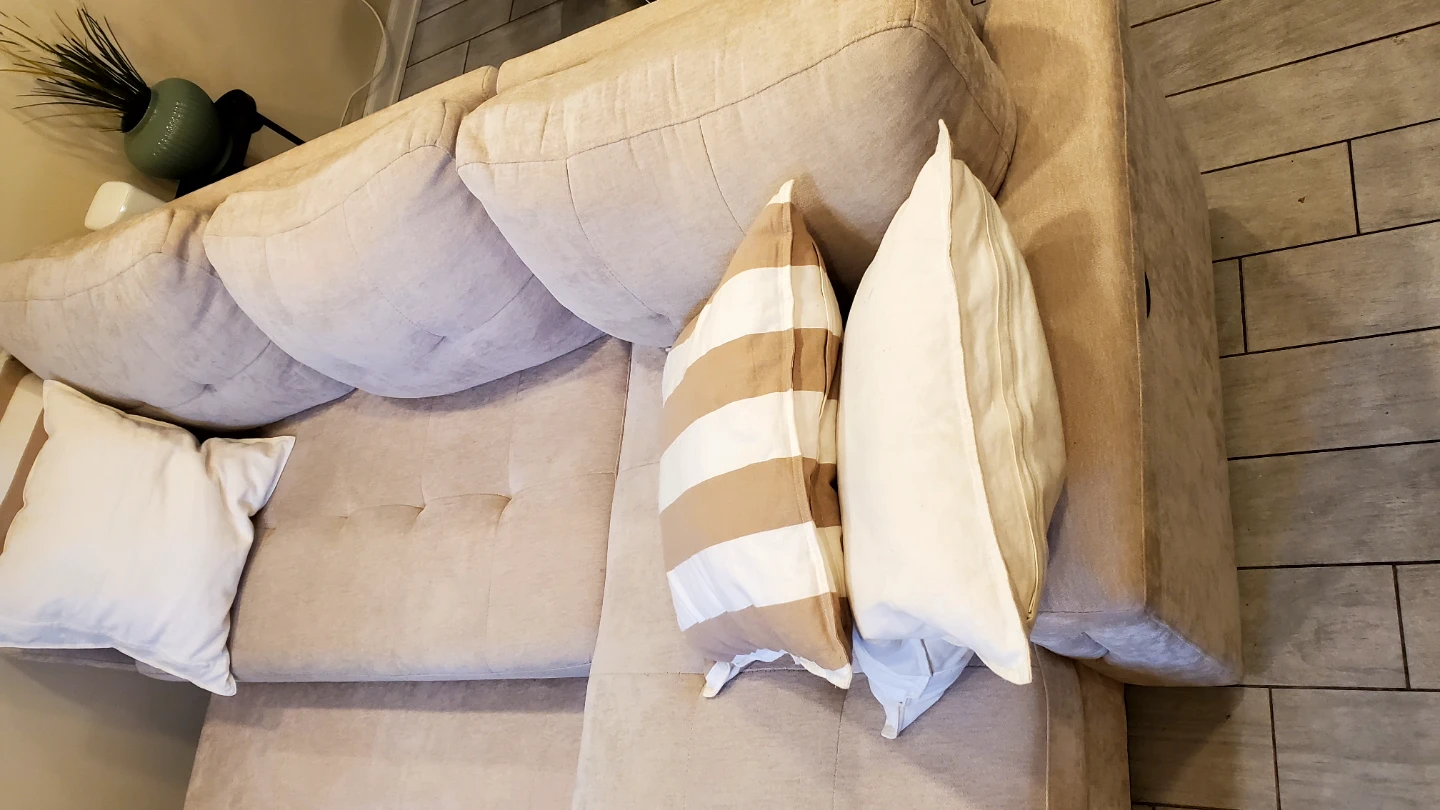 Sectional Sofa Bed with Storage - photo 5