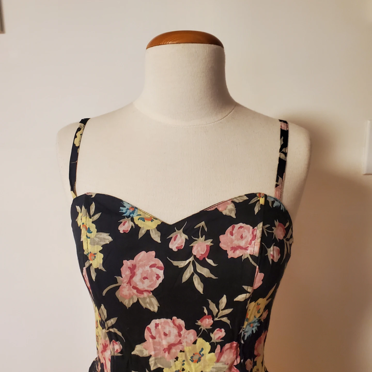 Floral Sundress with Ruffle Skirt
