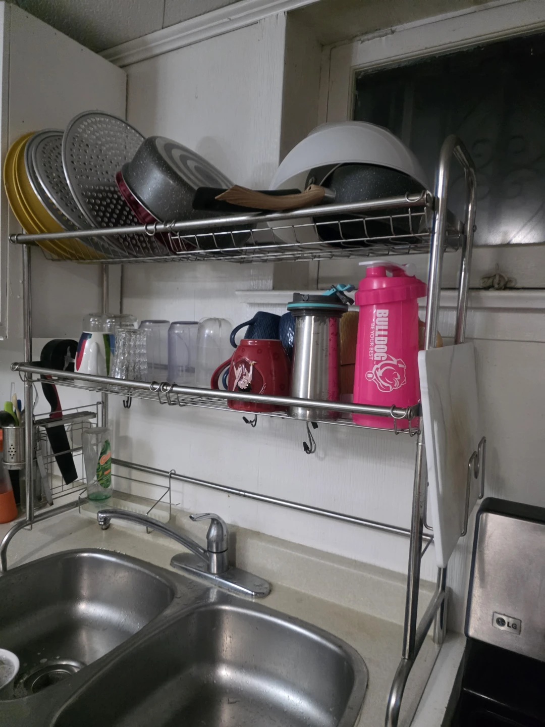 Two-Tier Stainless Steel Dish Rack - photo 4