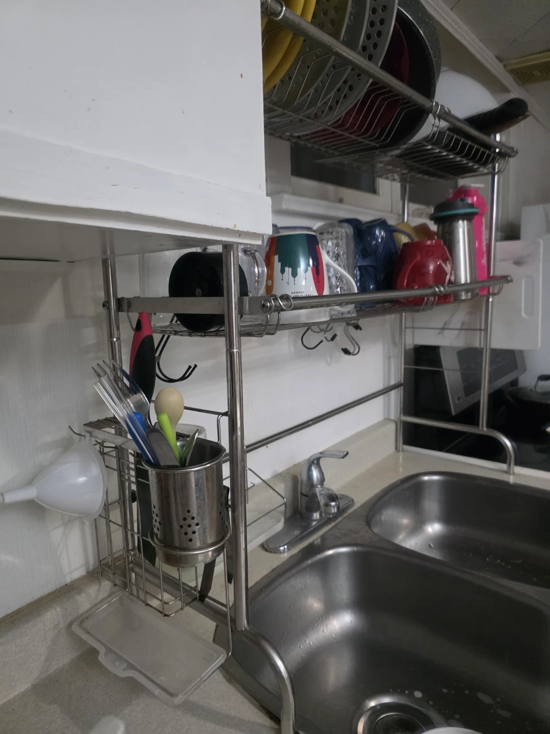 Two-Tier Stainless Steel Dish Rack - photo 5