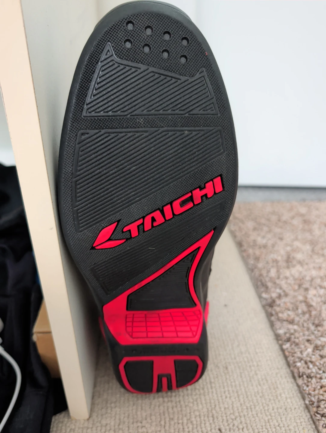 TAICHI Motorcycle Boots Black/Red US 11.5 - photo 3