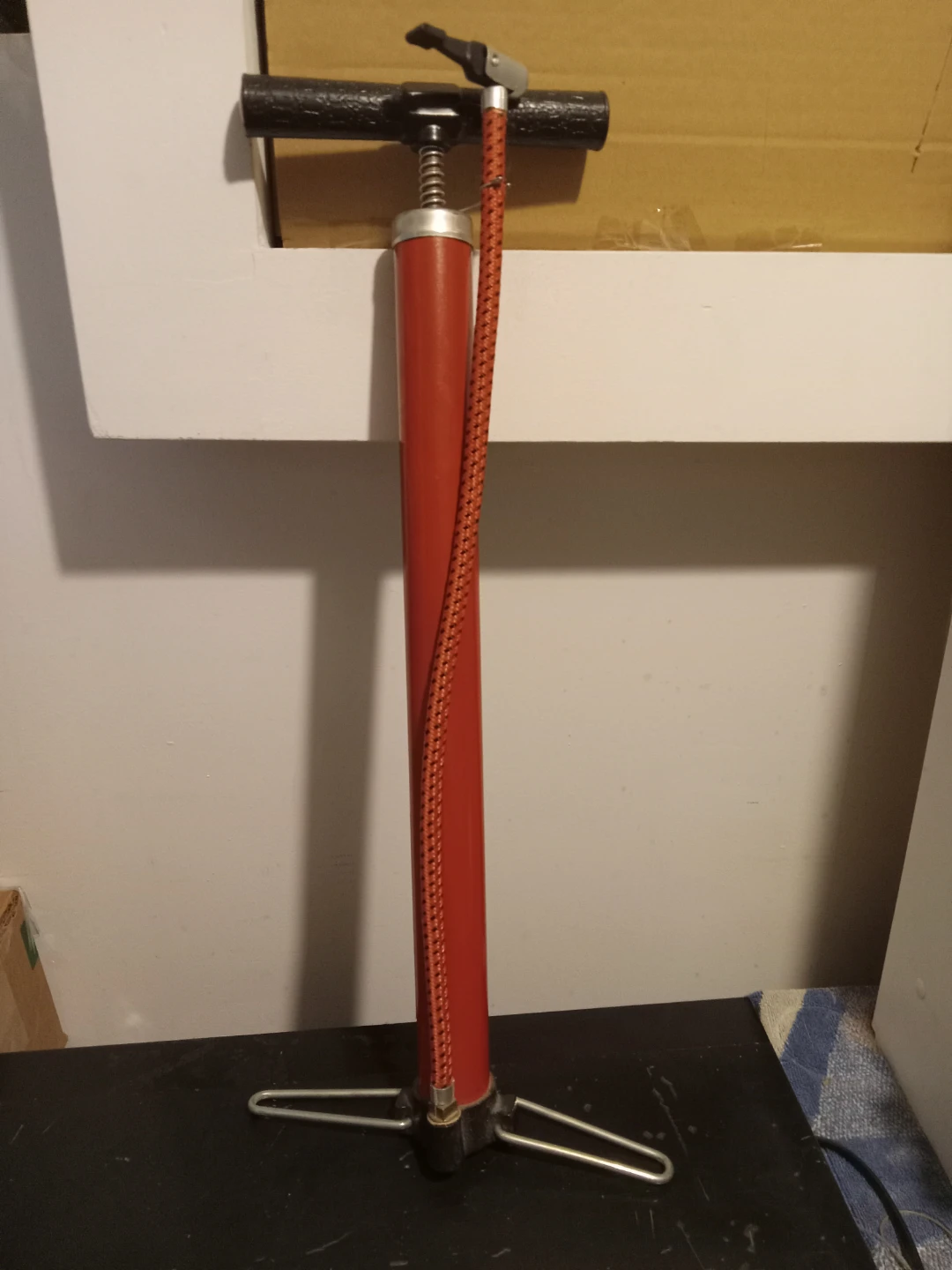 Red Multi-Purpose Floor Pump - photo 2