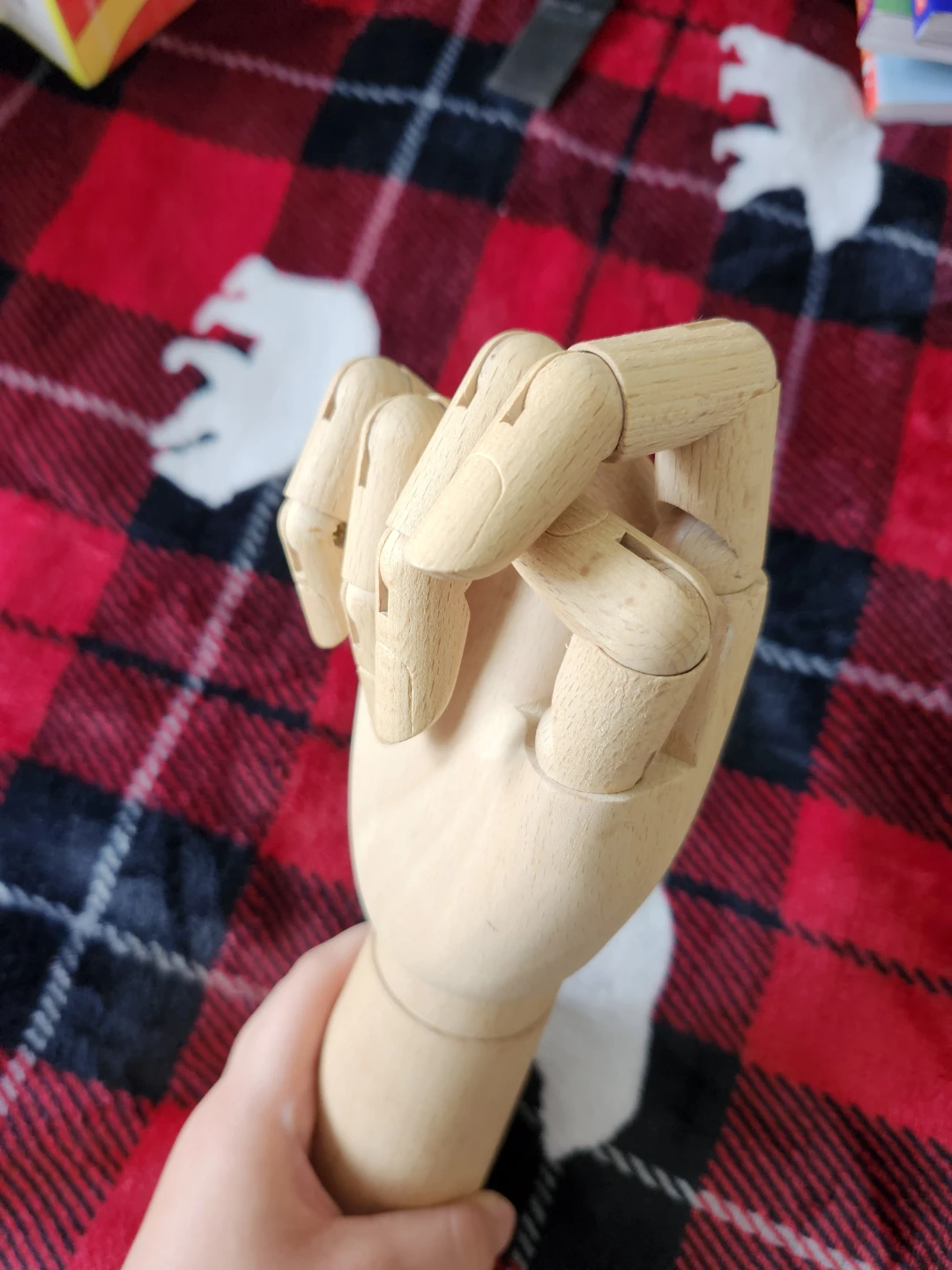 Wooden Artist Mannequin Hand - photo 2