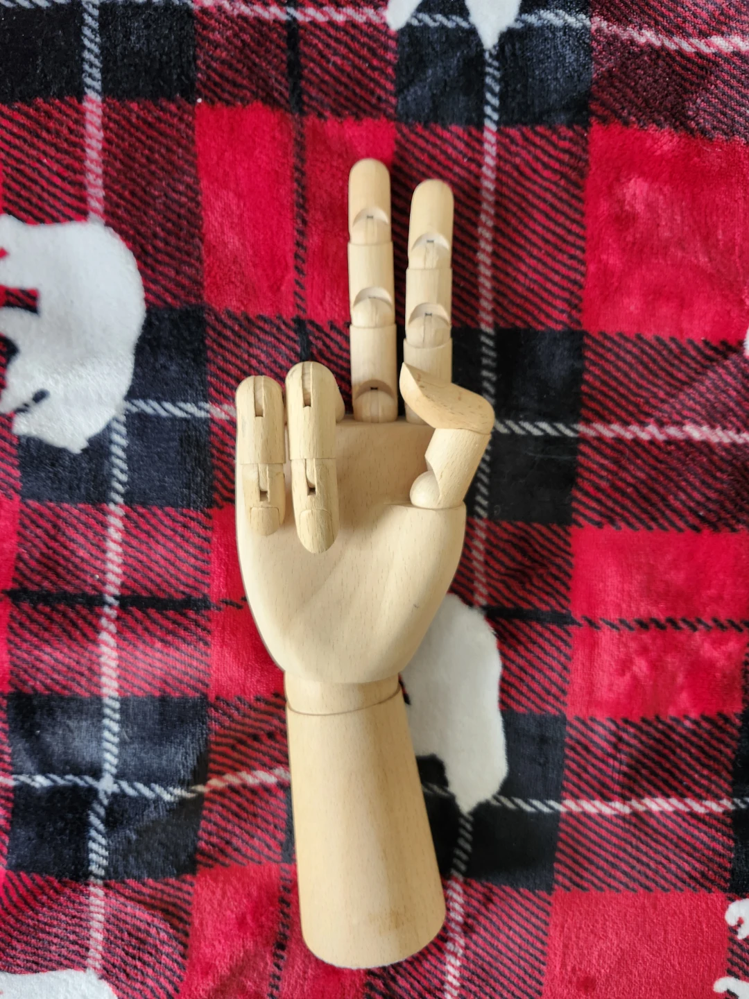 Wooden Artist Mannequin Hand - photo 4