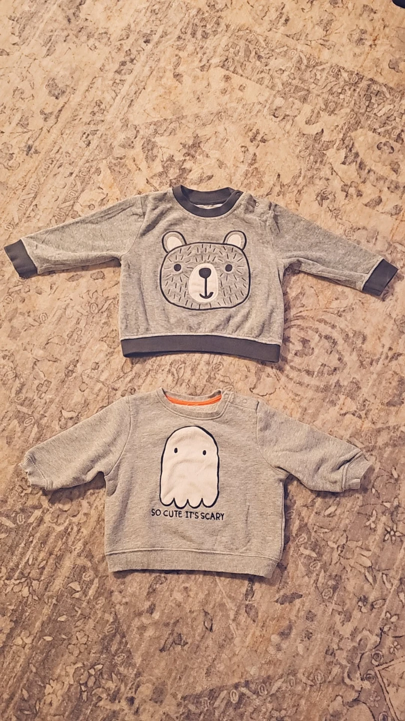 Zara 6/12 m crewnecks