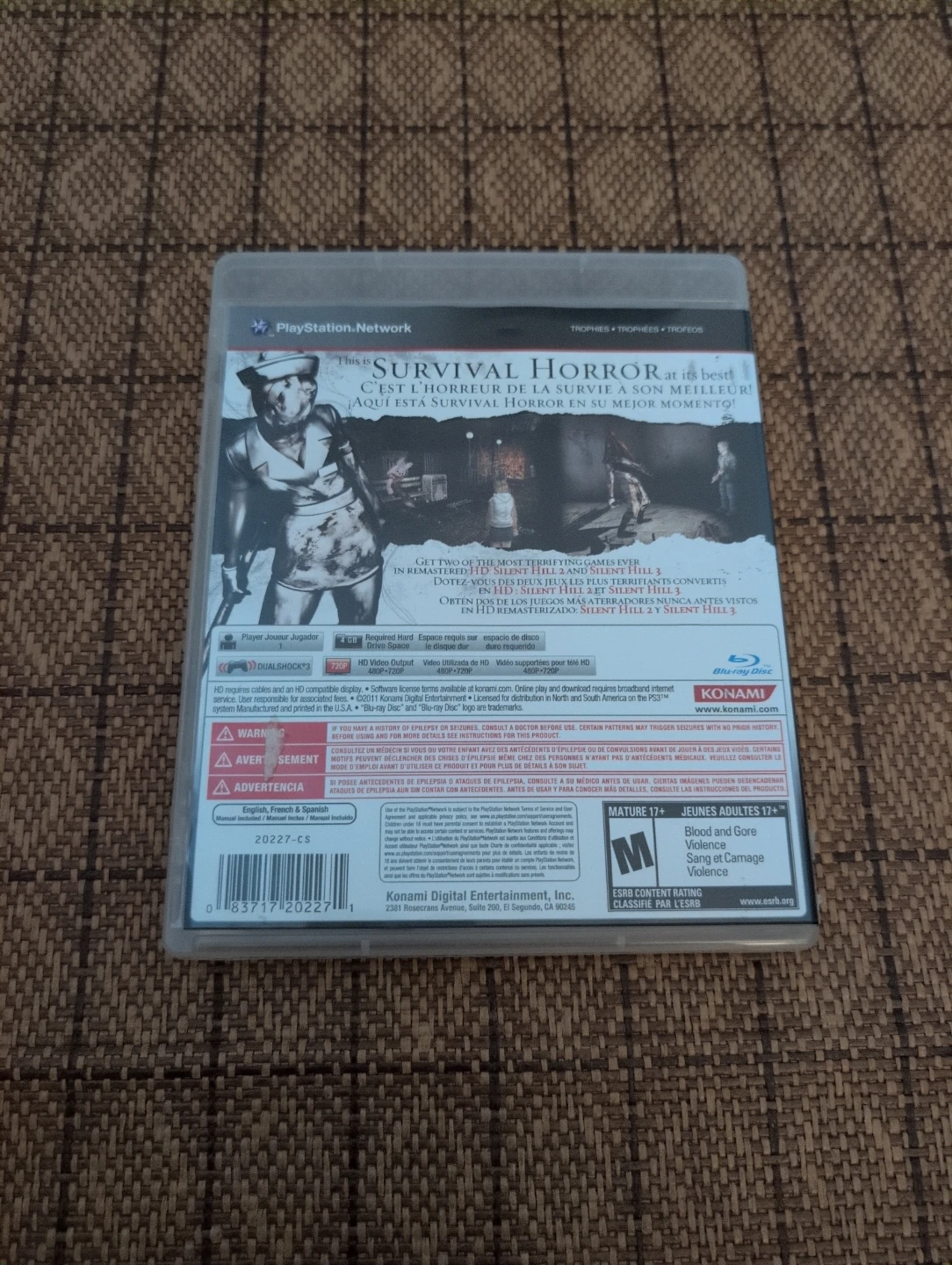 Silent Hill HD Collection PS3 - photo 2