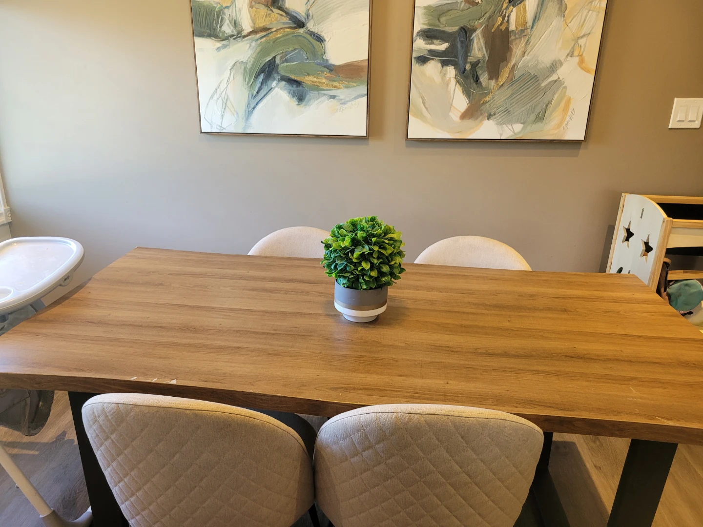 Wooden Dining Set - photo 2