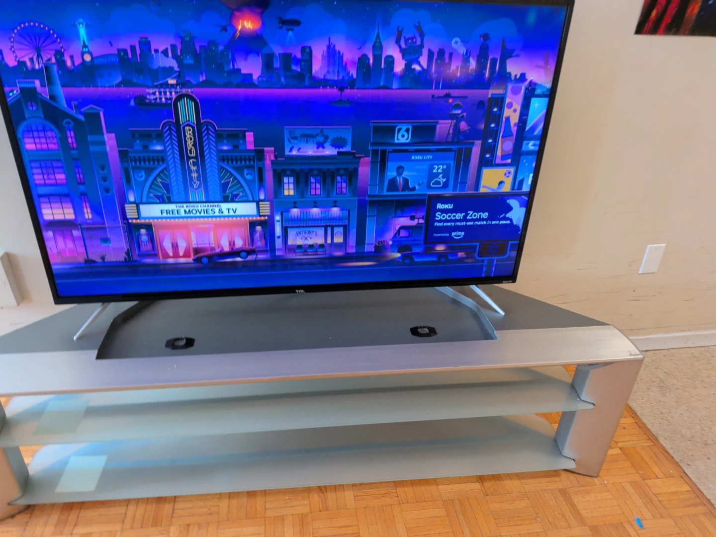 TCL Roku TV 49' - photo 2