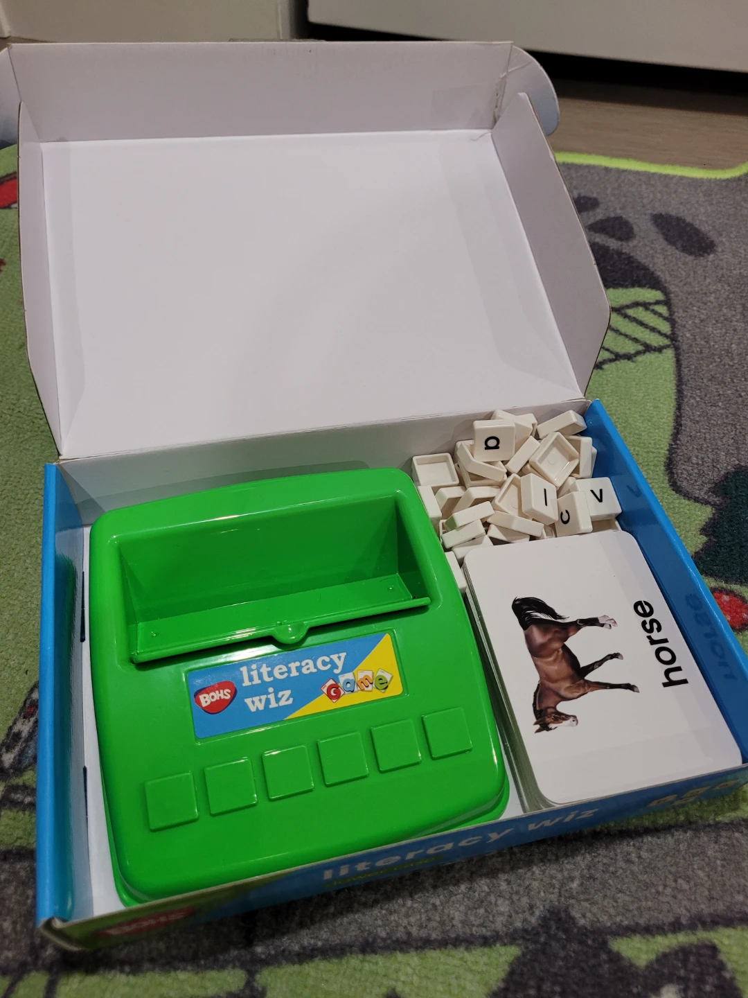 BOHS Literacy Wiz English Lower Case Word Building Toy - photo 4