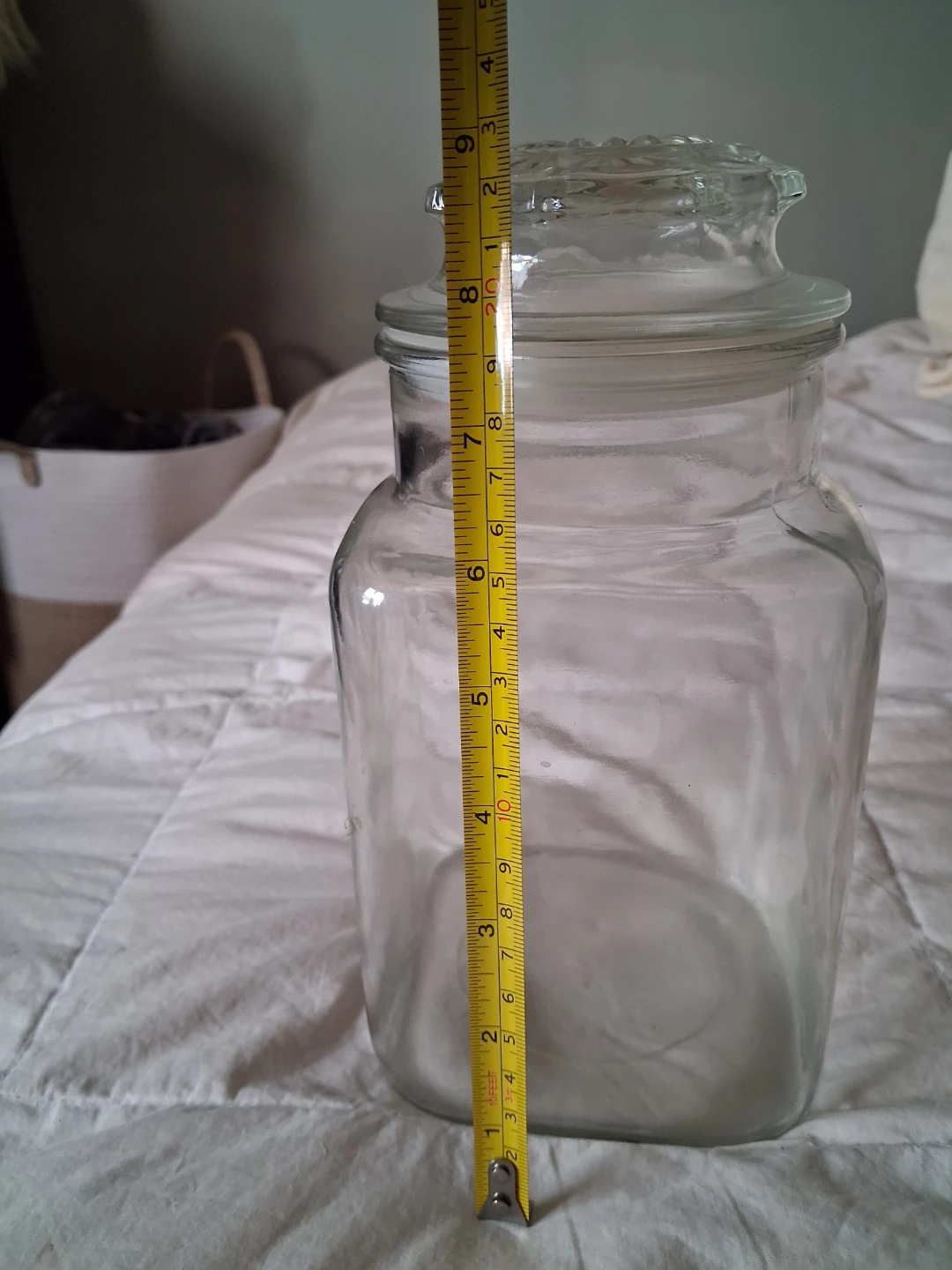 Glass Storage Jar with Lid