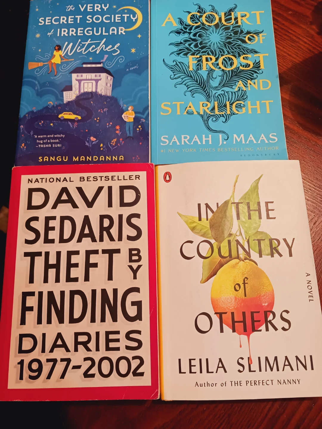 $5 EACH !! 4× Books: "A Court of Frost and Starlight" & Others