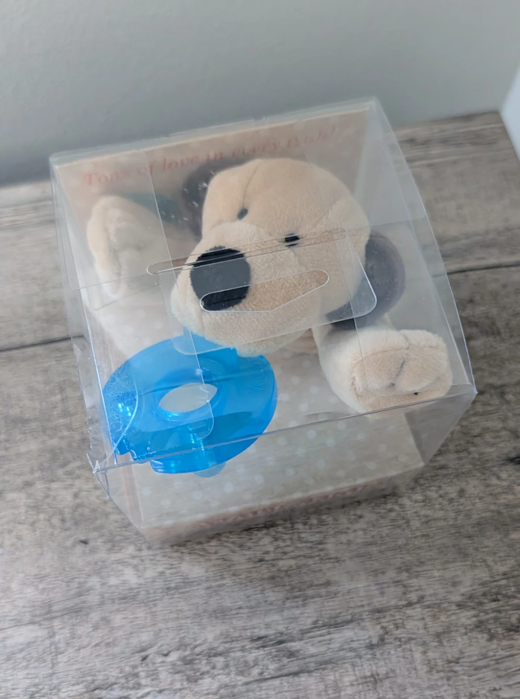 Brand New WubbaNub Infant Pacifier Plush Toy - Dog - photo 2