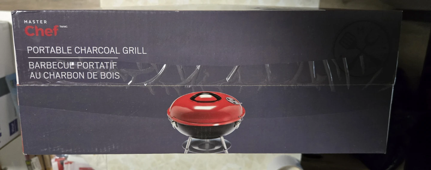 Master Chef Portable Charcoal Grill - photo 2