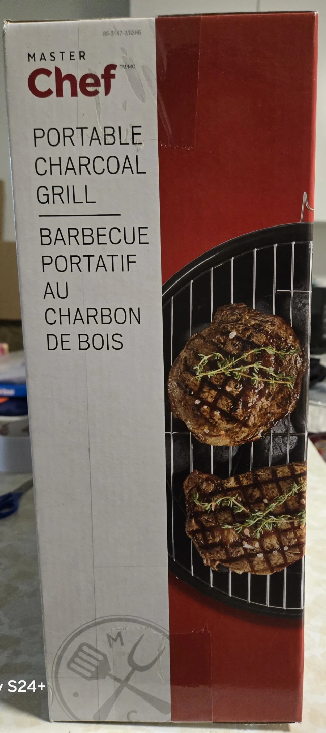 Master Chef Portable Charcoal Grill - photo 3