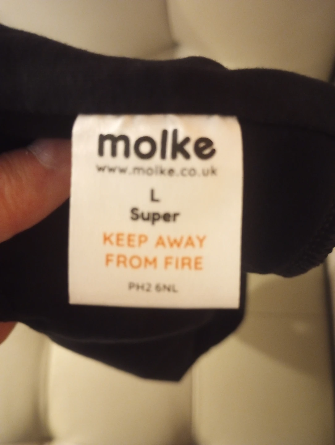 NWOT Molke Original Bra Large Cosmic + Super - photo 4
