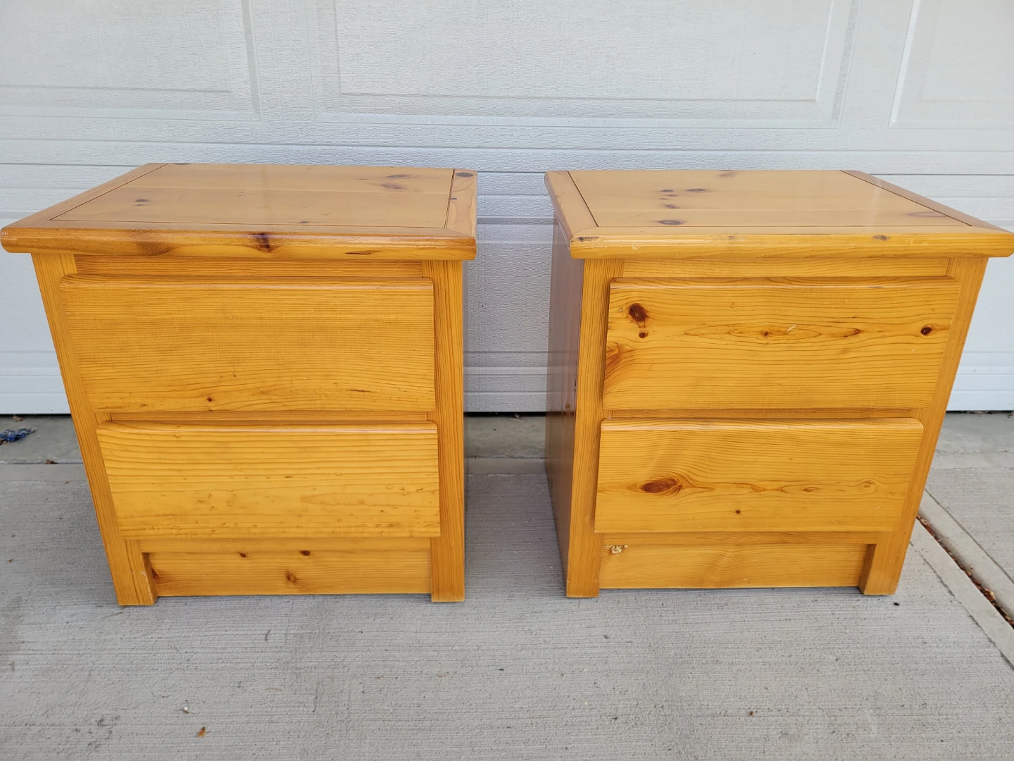 Beautiful Solid Wood Nightstands / Bedside Tables- $80 Each. - photo 4