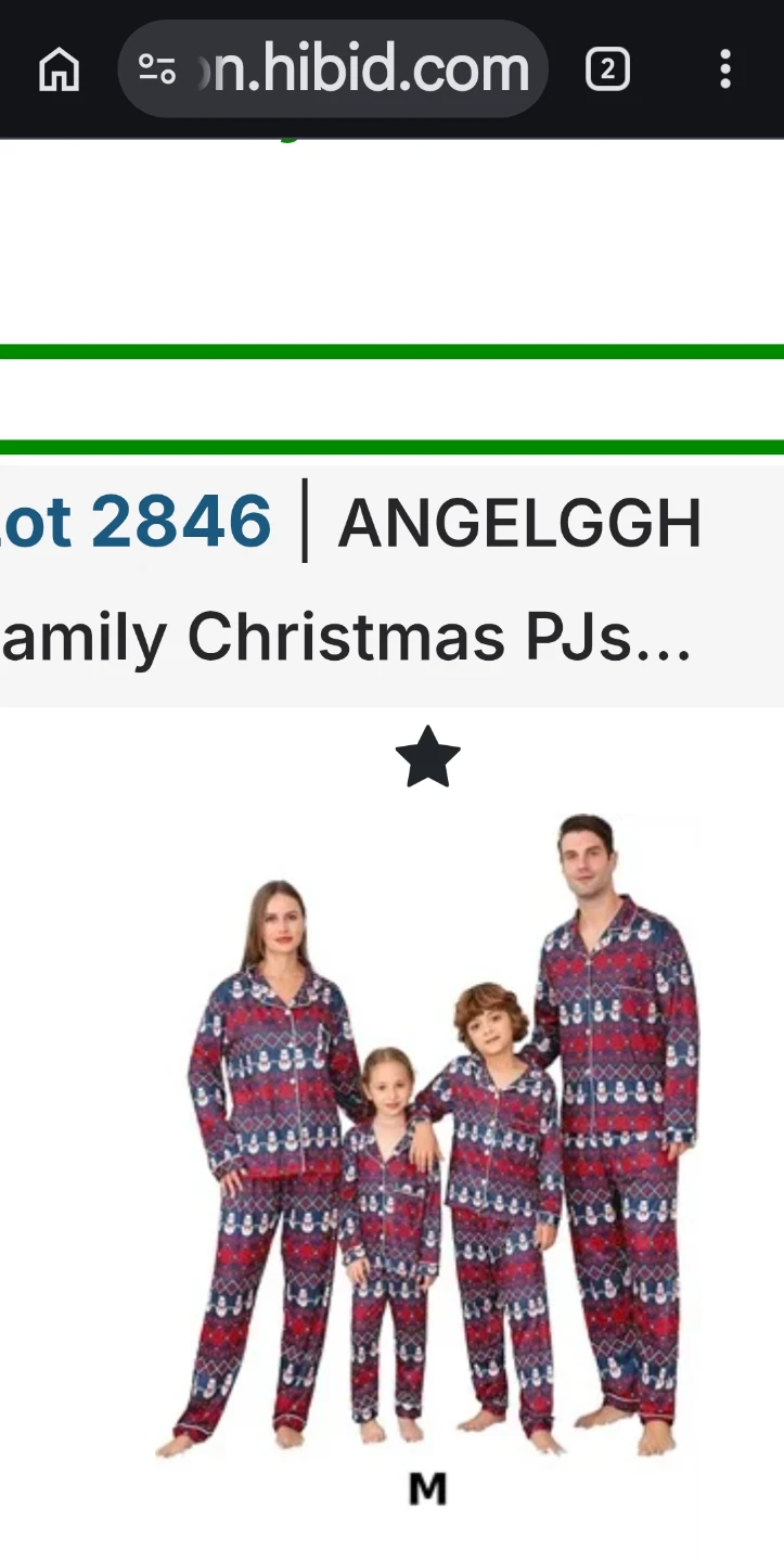 ANGELGGH Family Christmas PJs