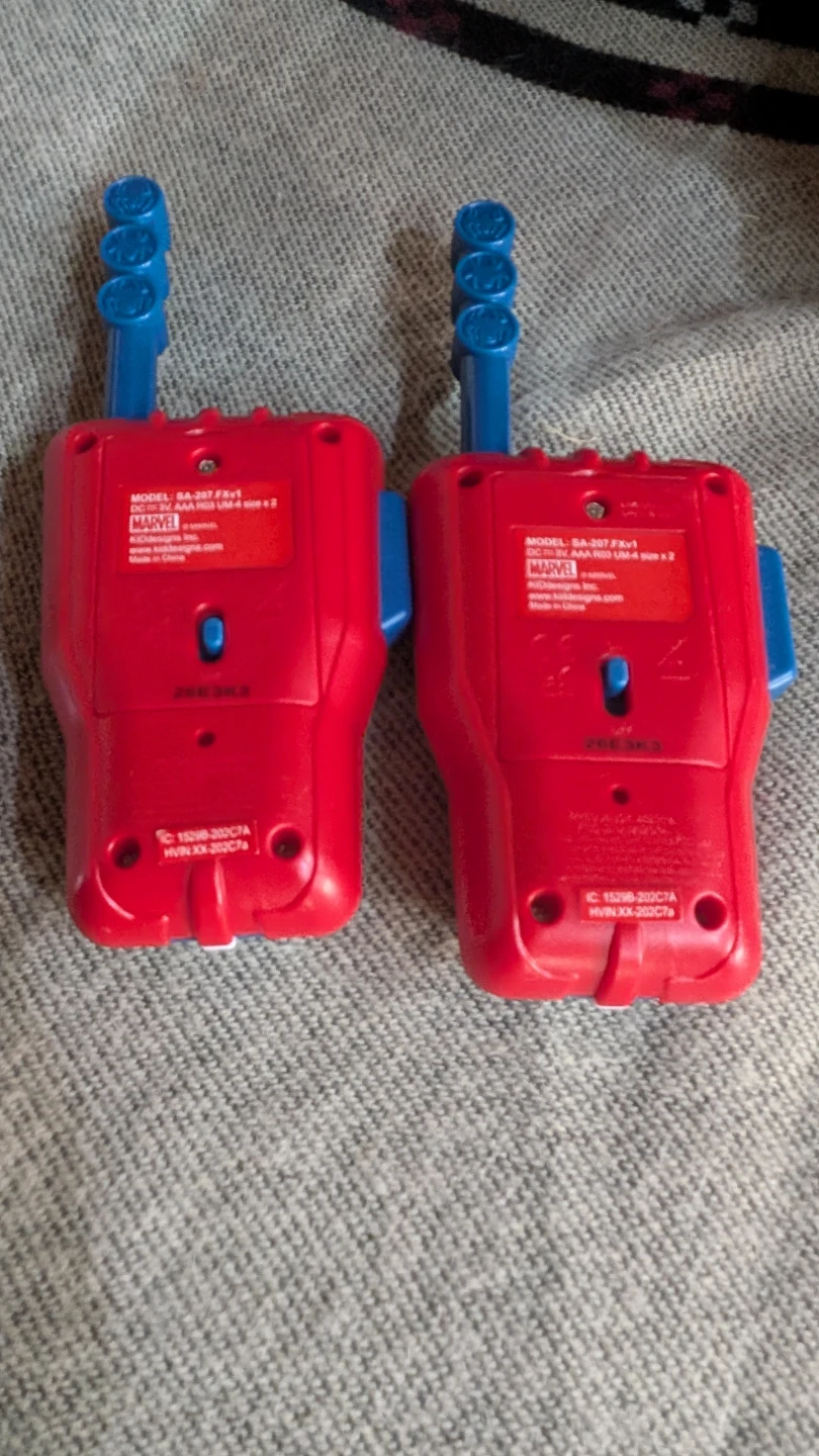 Spider-Man Walkie Talkies - photo 2