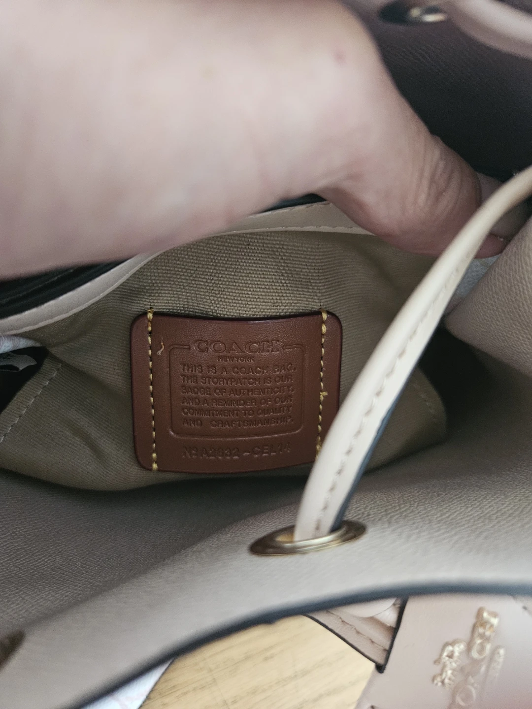 Coach Pink Signature Bucket Bag with Pouch - photo 4