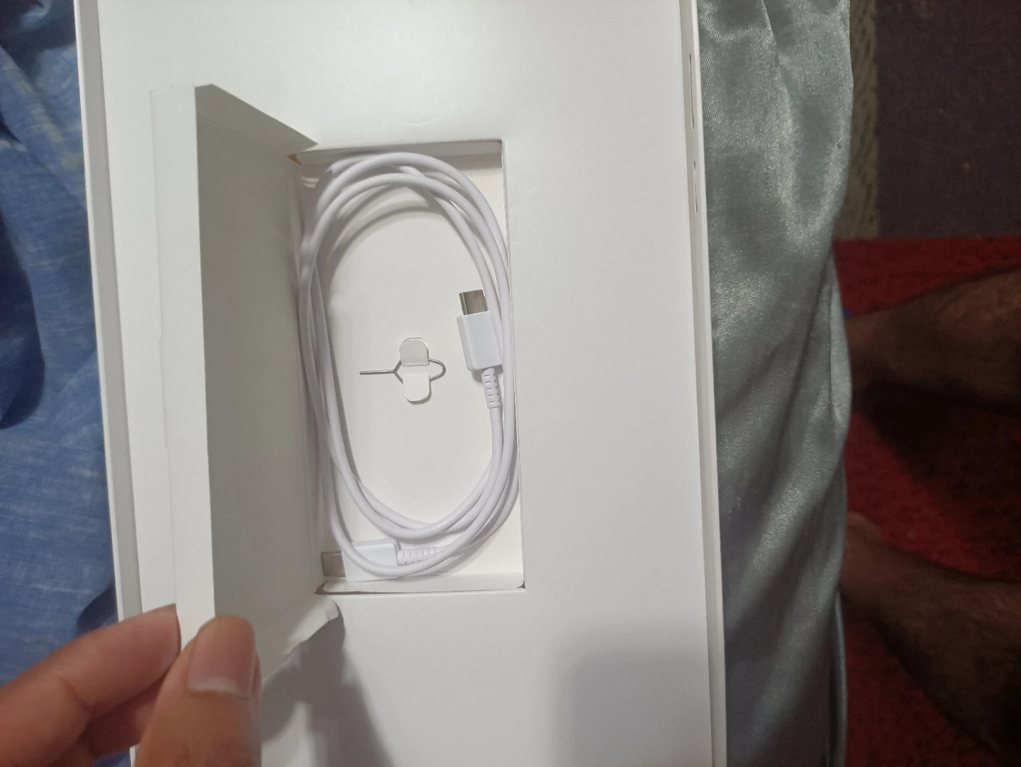 samsung a11 plus silver 256gb mint condition in box - photo 5