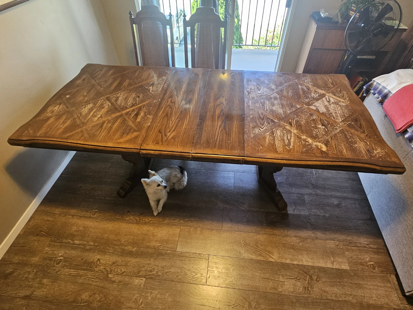 Extendable Dining Table with Chairs - photo 2
