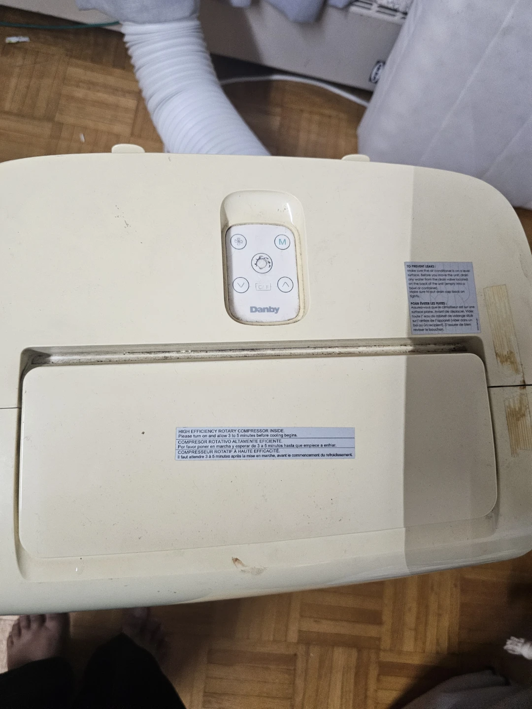 Danby DPA120EWDB Portable Air Conditioner - photo 2