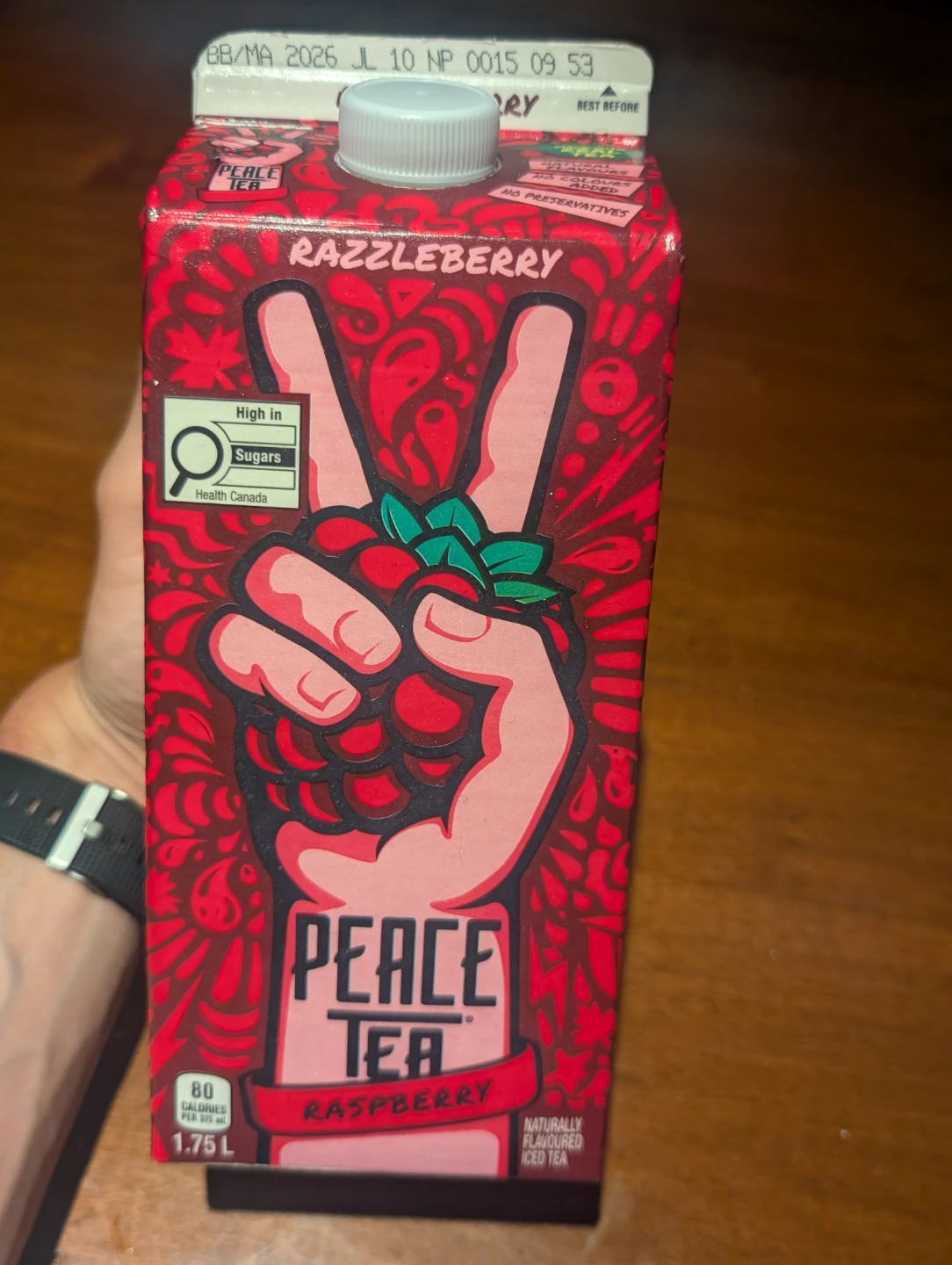 Peace Tea Razzleberry Iced Tea 1.75L