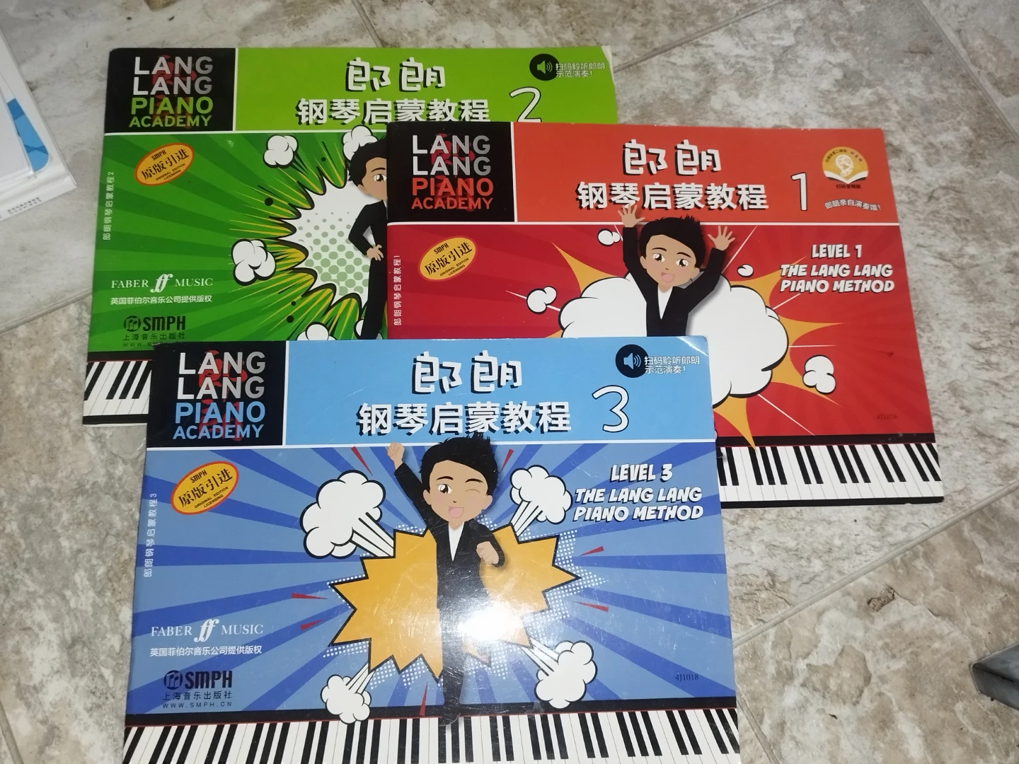 Lang Lang Piano Academy Books 1, 2 & 3