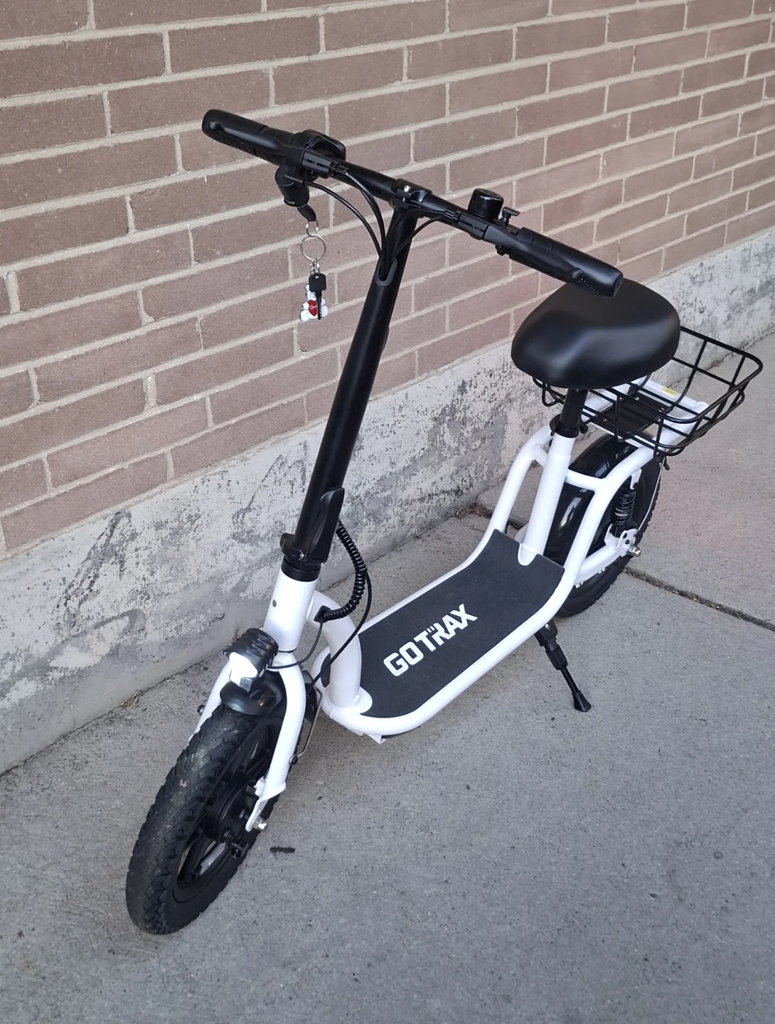 GOTRAX Electric Scooter with Seat and Basket - photo 2