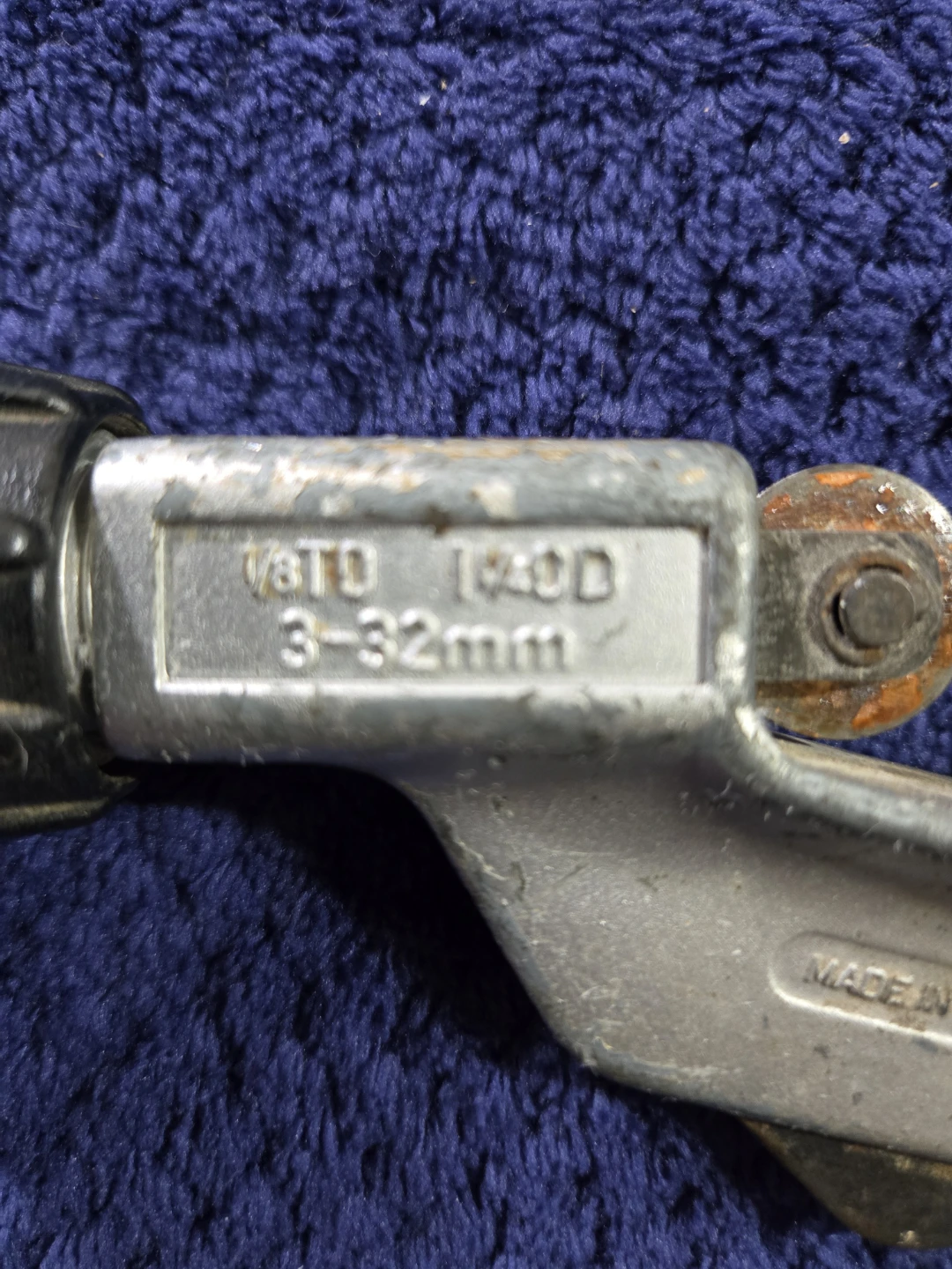 Vintage Fuller Pipe Cutter 3-32mm - photo 3