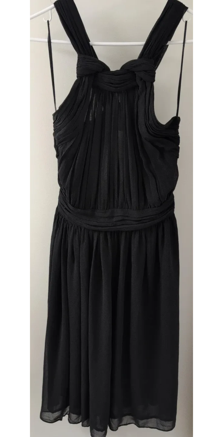 Black Halter Neck Dress