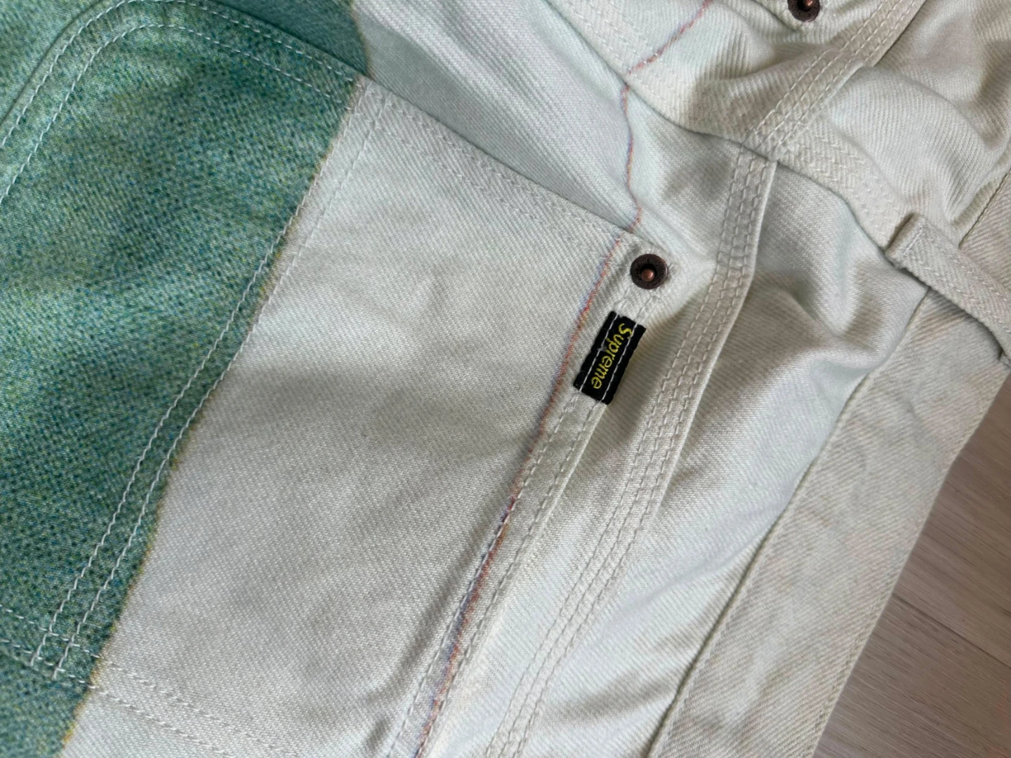 Supreme Painted Work Pants - photo 2