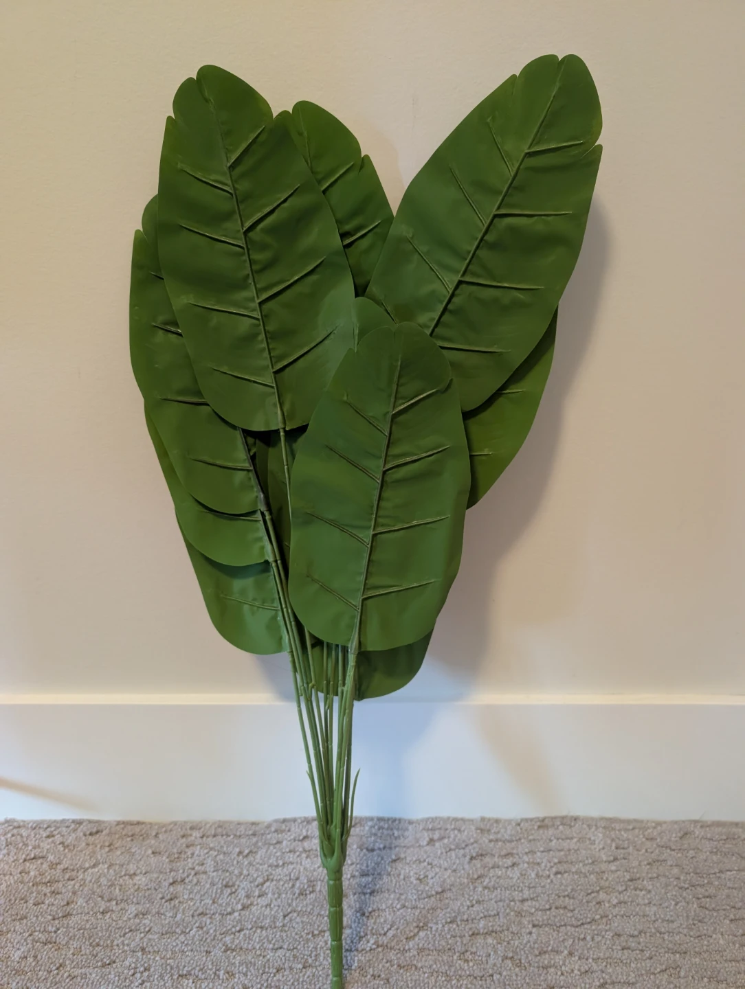 Artificial Banana Leaf Plant Stems - photo 2