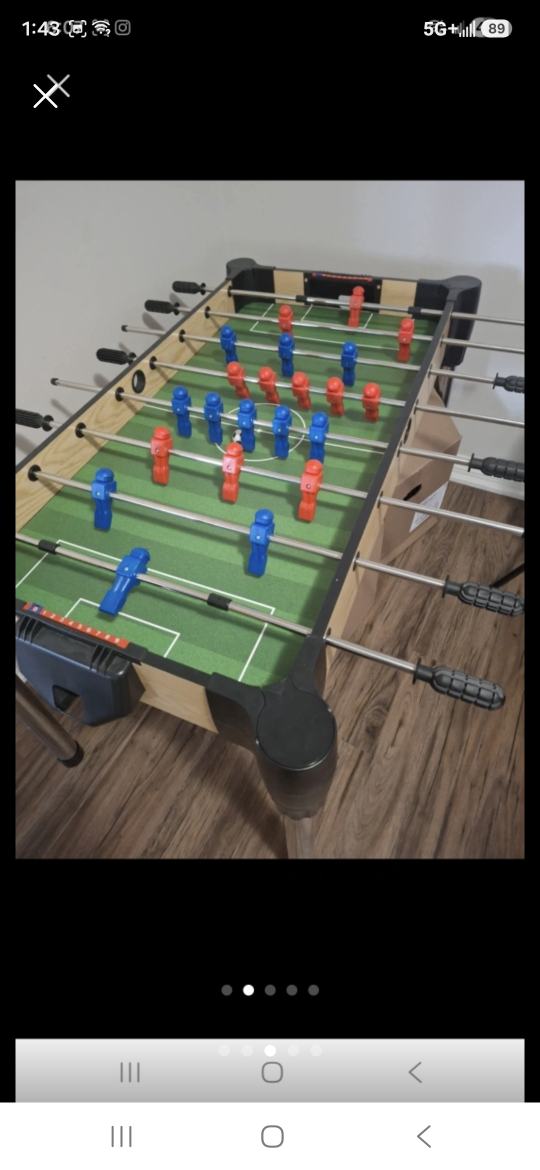 Foosball and Air Hockey Table