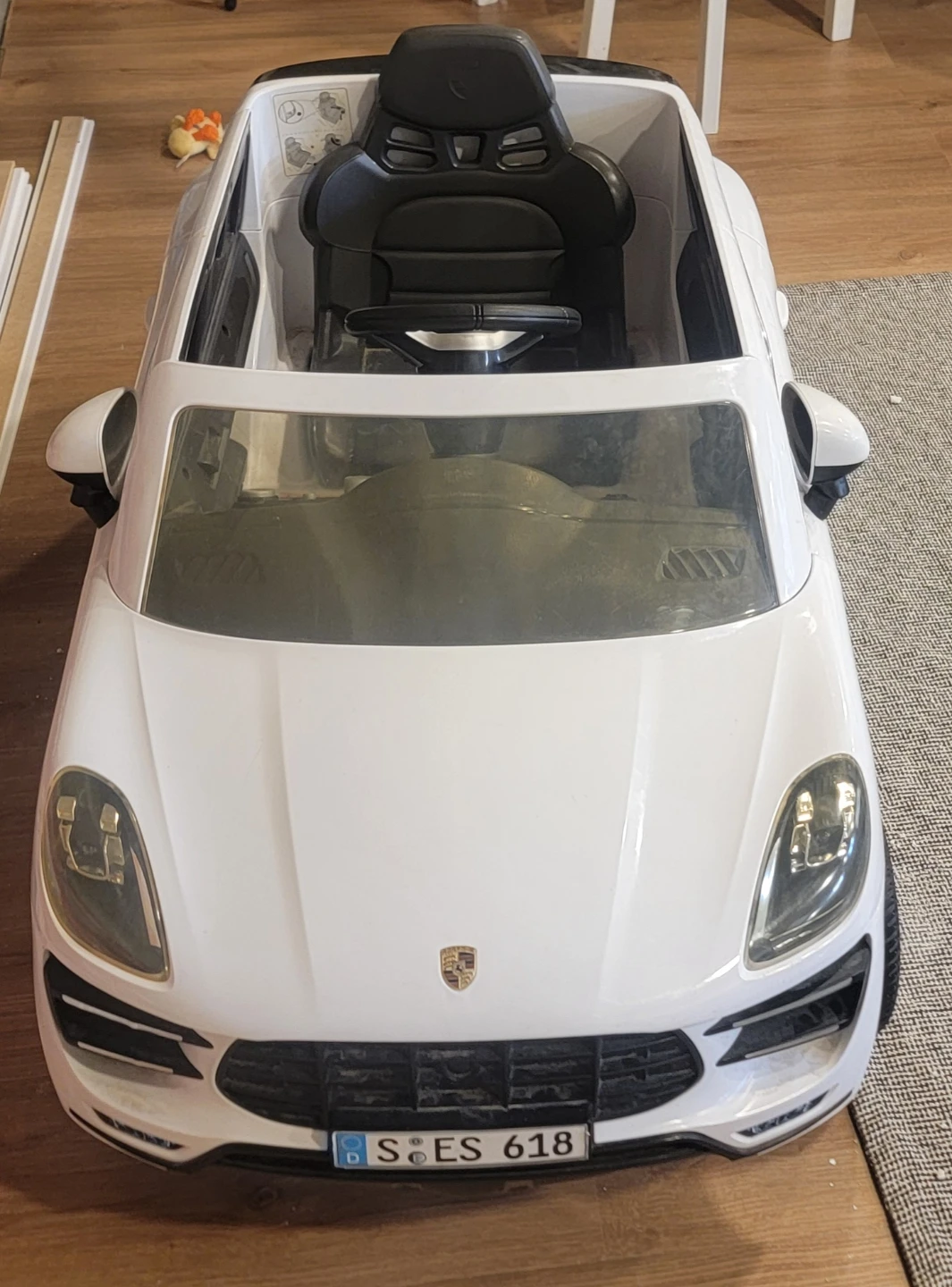 Kids Ride-On Electric Car - White - photo 2