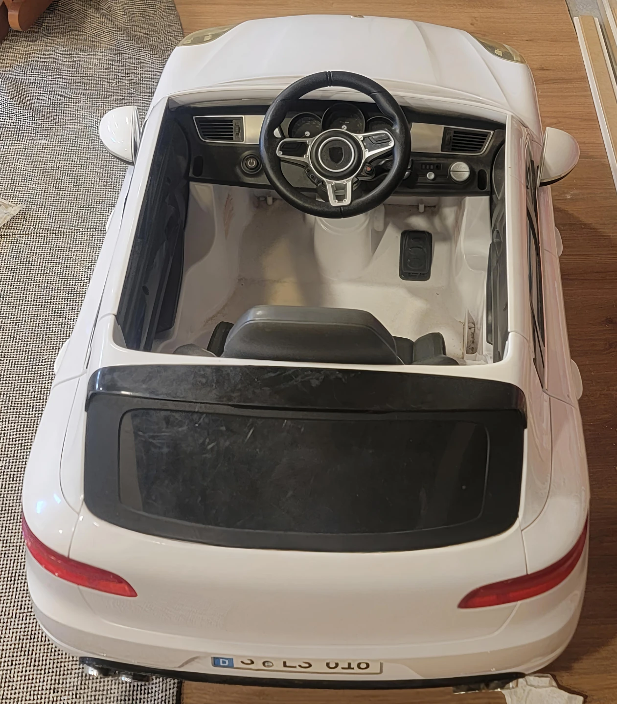 Kids Ride-On Electric Car - White - photo 3