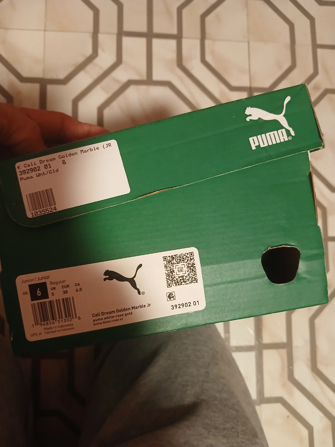 Puma K Cali Dream Golden Marble Jr. Shoes - photo 4