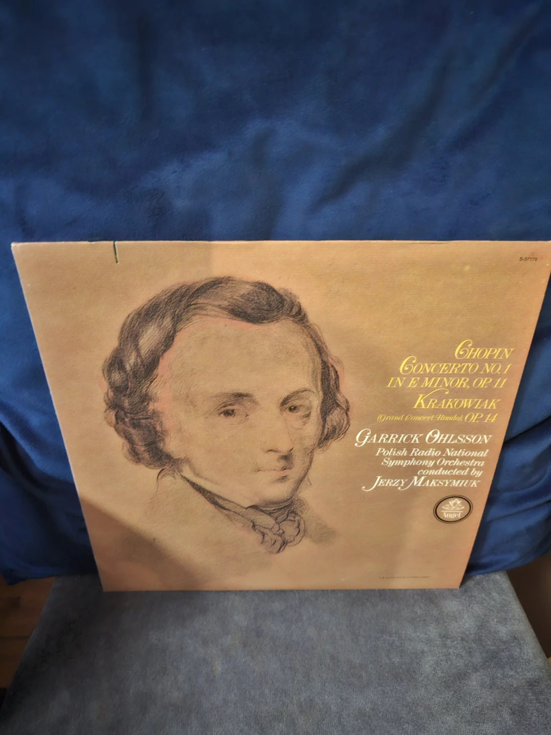Angel Records Chopin Piano Concerto No. 1 & 2 Vinyl LP
