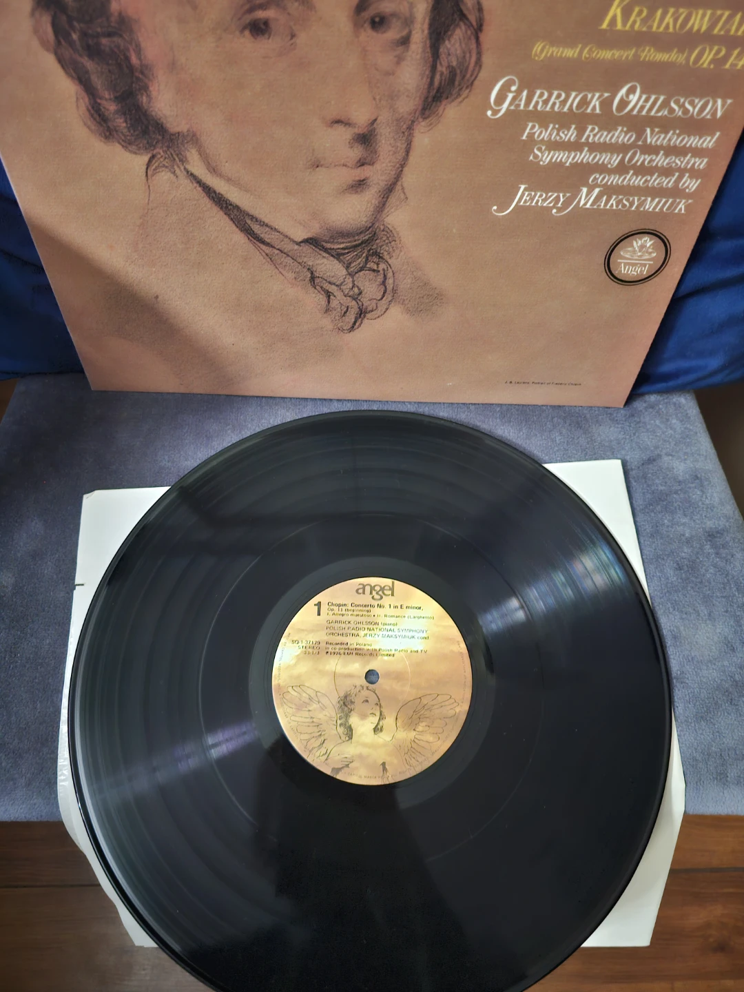 Angel Records Chopin Piano Concerto No. 1 & 2 Vinyl LP - photo 3