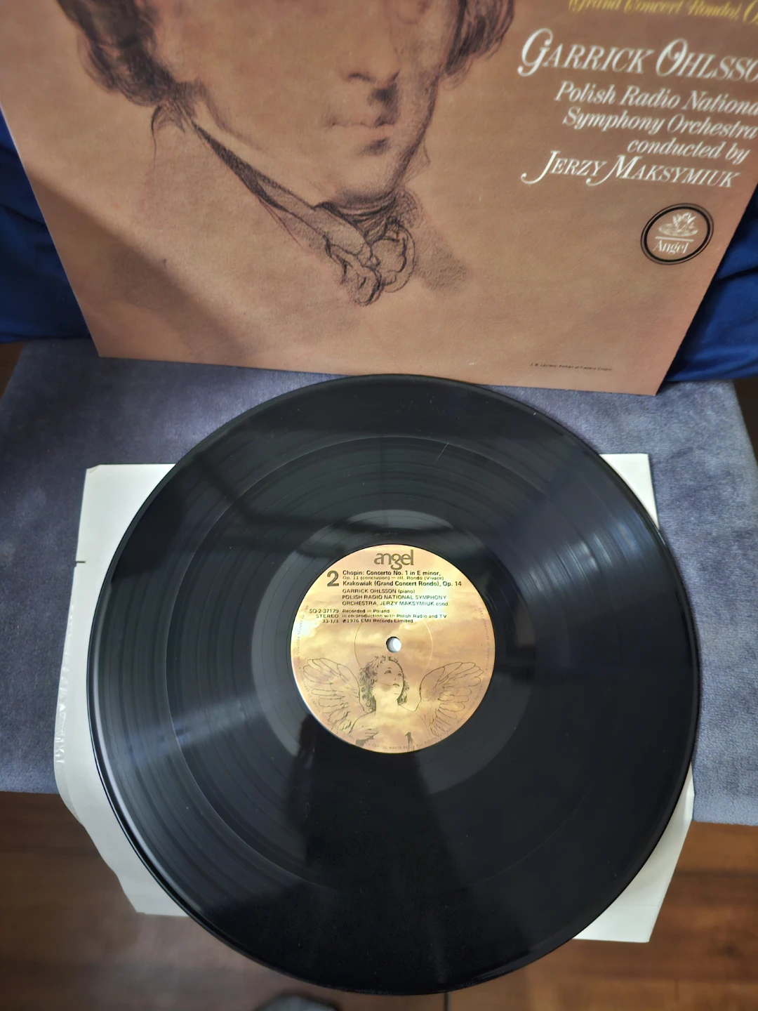 Angel Records Chopin Piano Concerto No. 1 & 2 Vinyl LP - photo 4