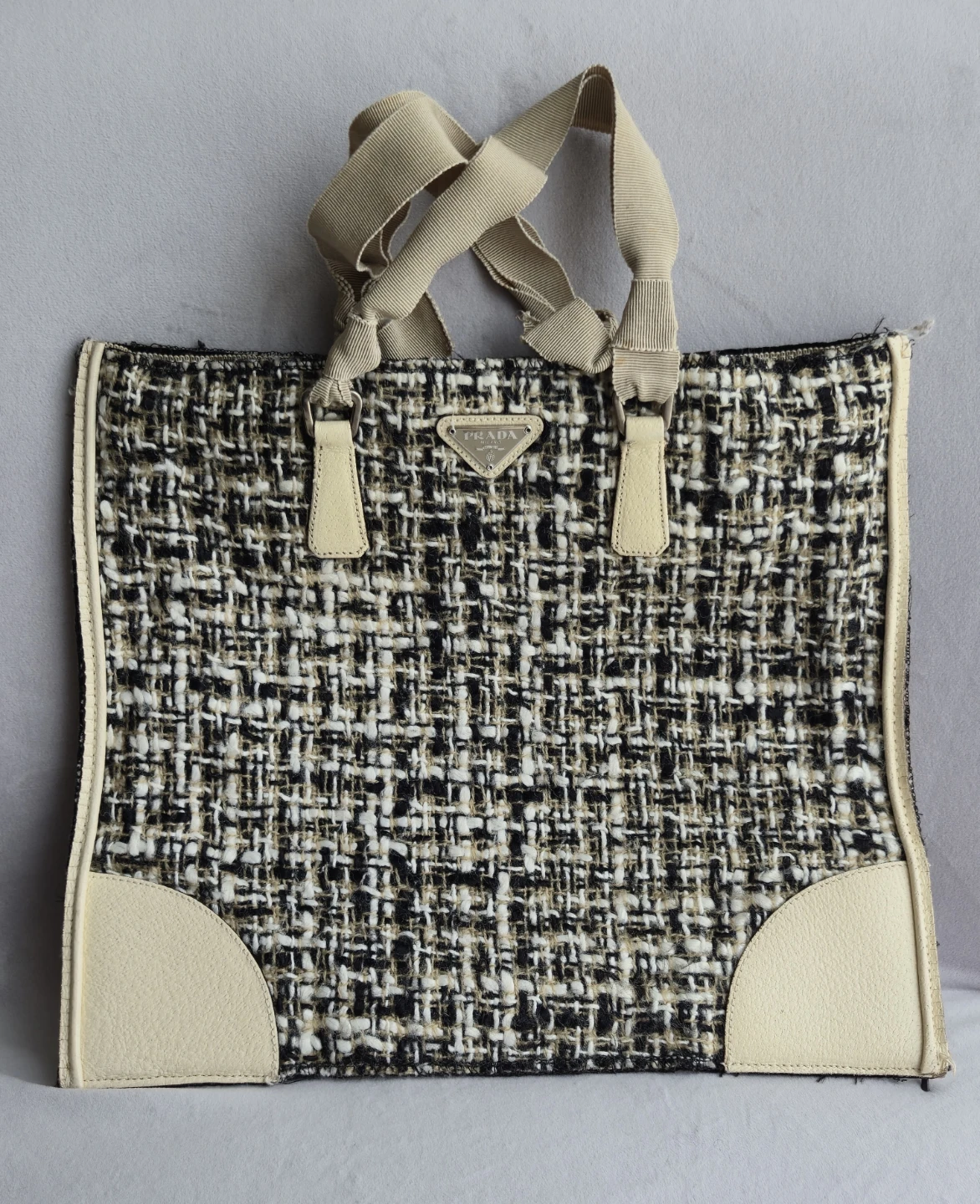 PRADA Tweed Bag