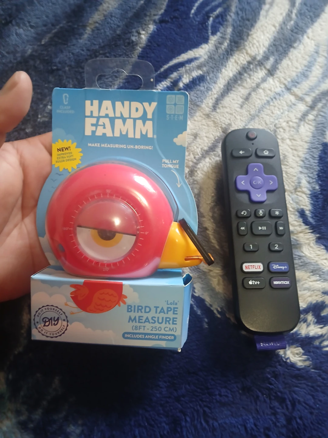 Handy Fam 'Lola' Bird Tape Measure 8ft/250cm