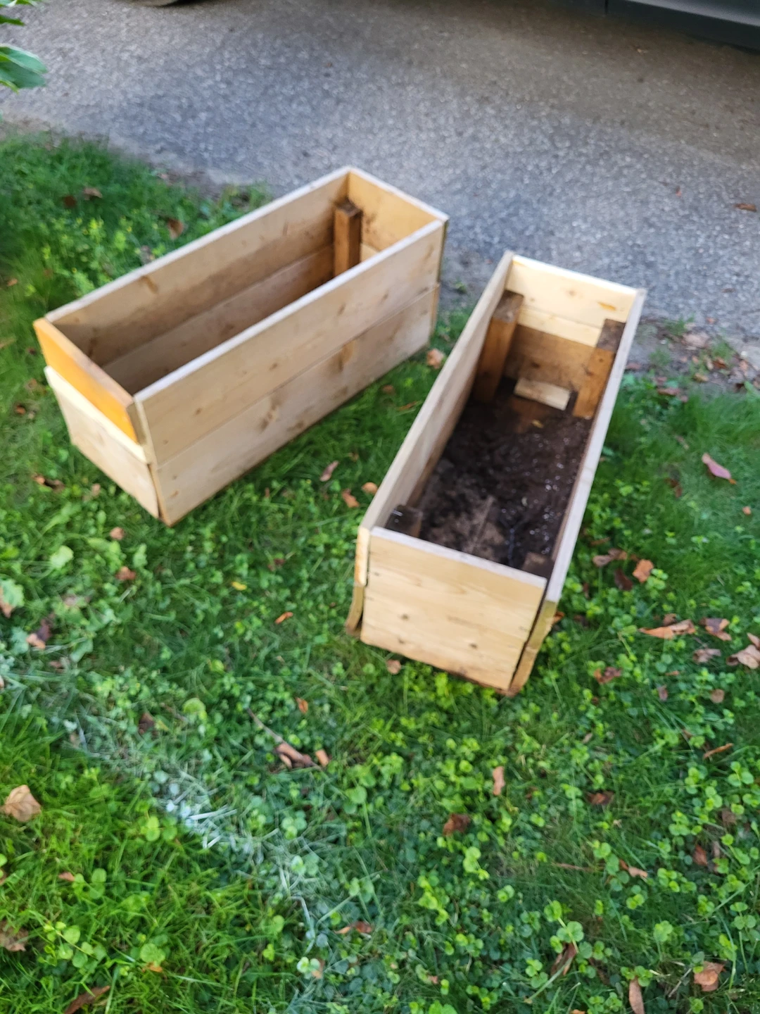 Two Basic Wooden Planter Boxes - photo 3