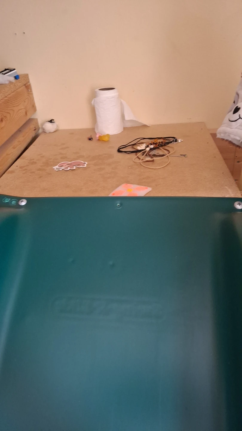 Green Plastic Slide for Kids