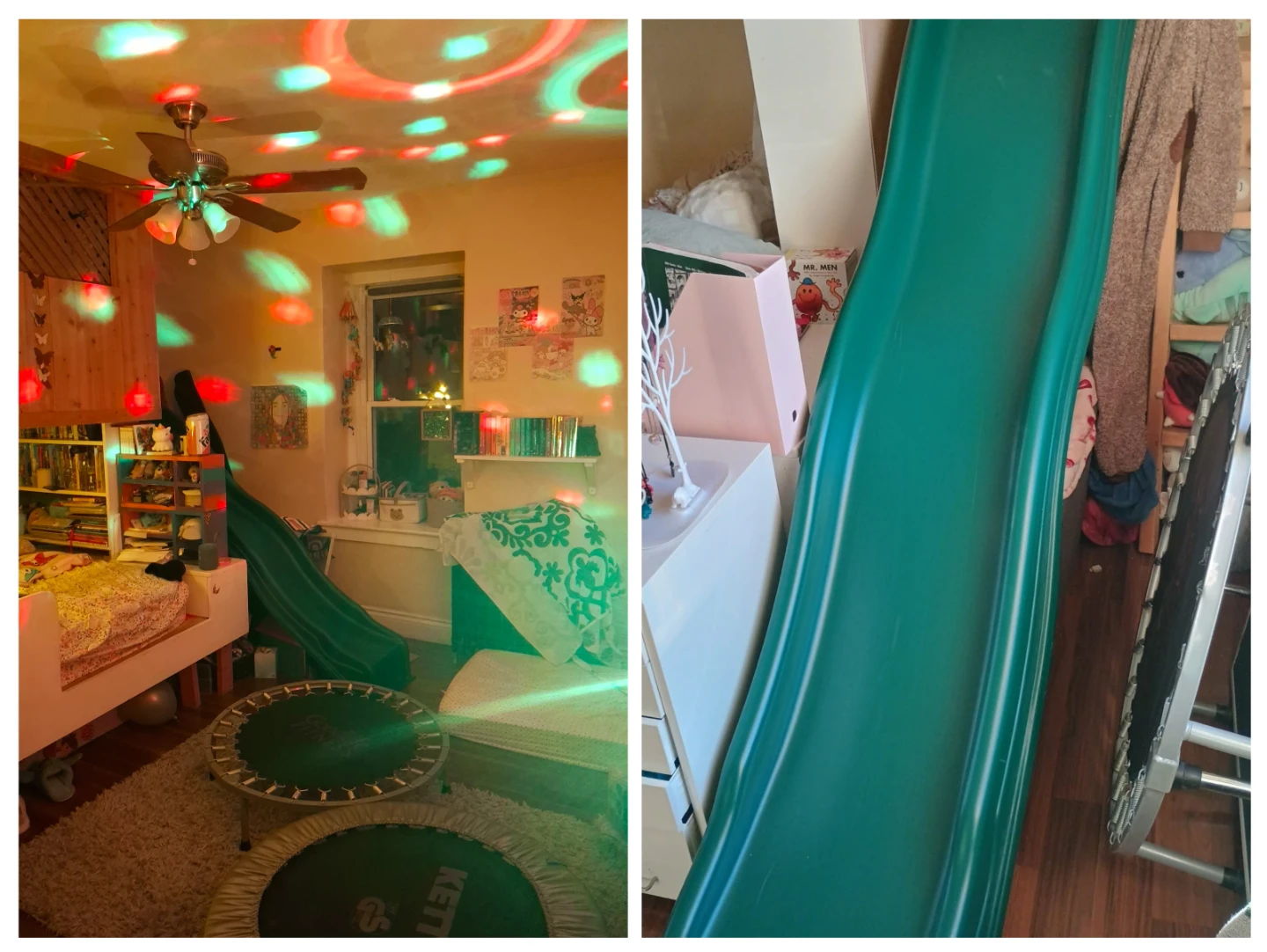 Green Plastic Slide for Kids - photo 2