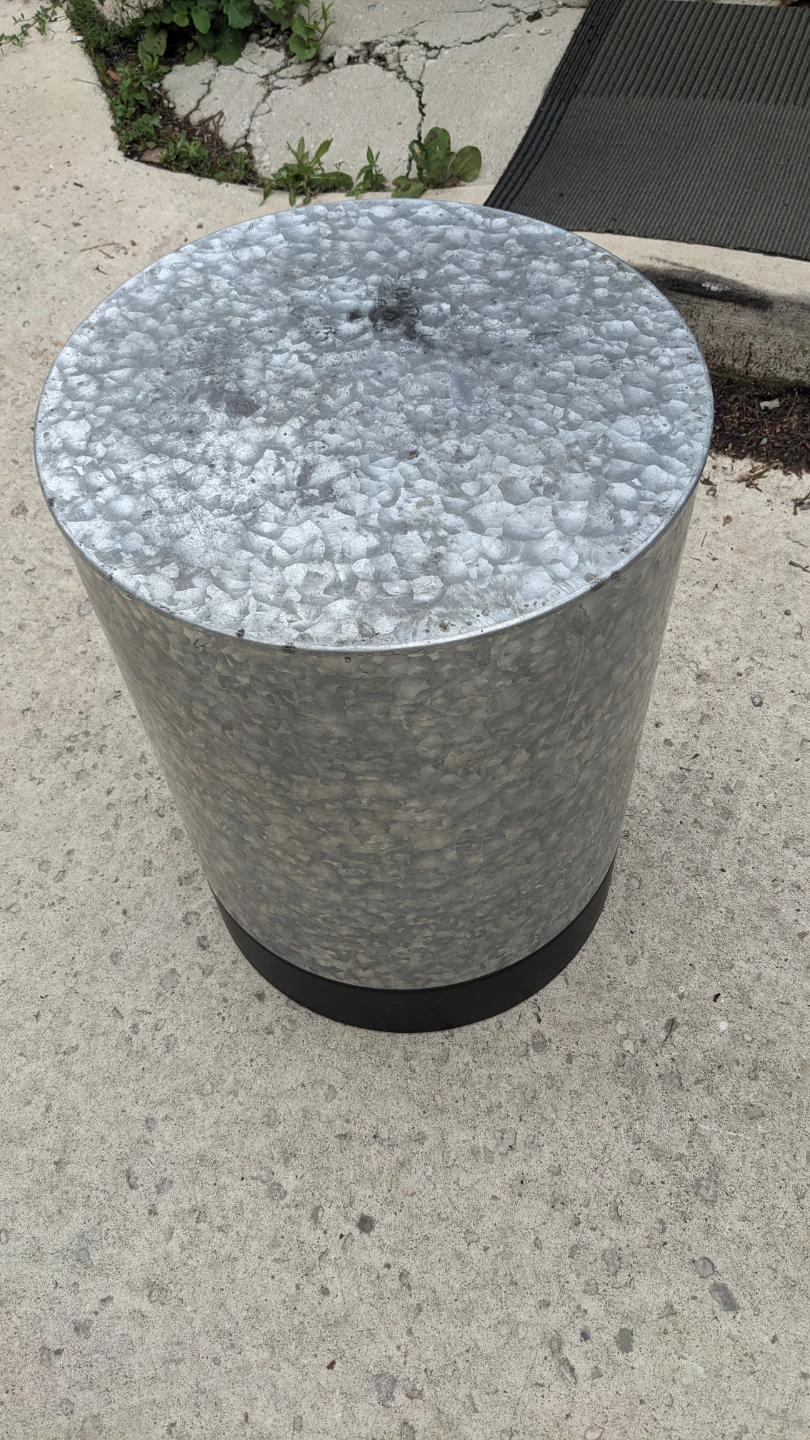 Target "Threshold" Galvanized Accent Table - photo 3